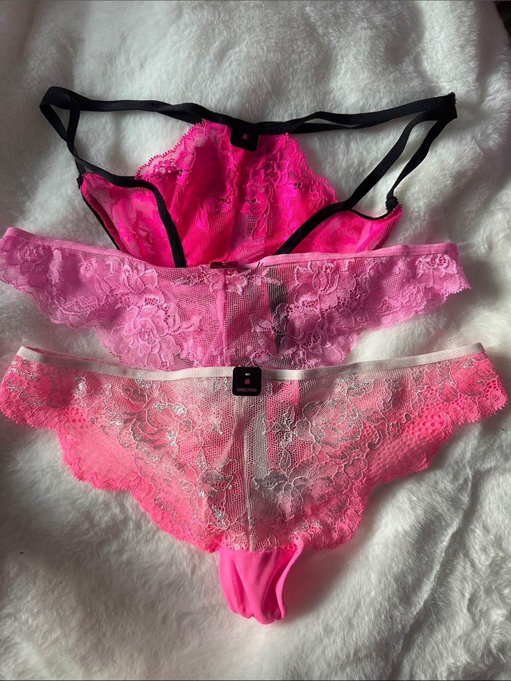 Pink trio NWT